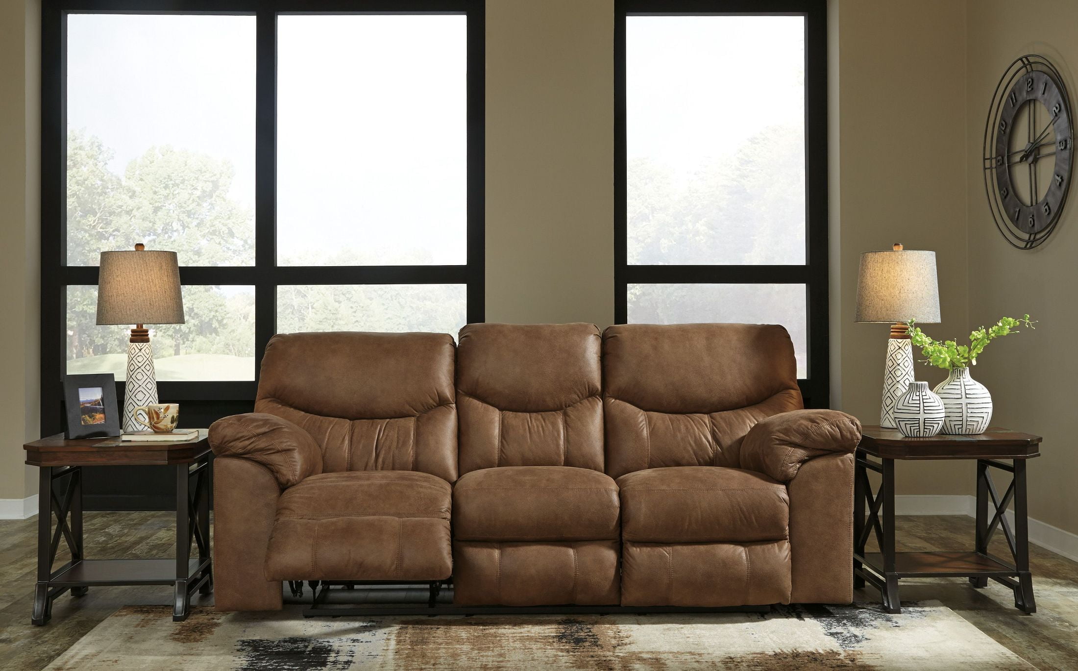 Boxberg Brown Power Reclining Sofa 1stopbedrooms