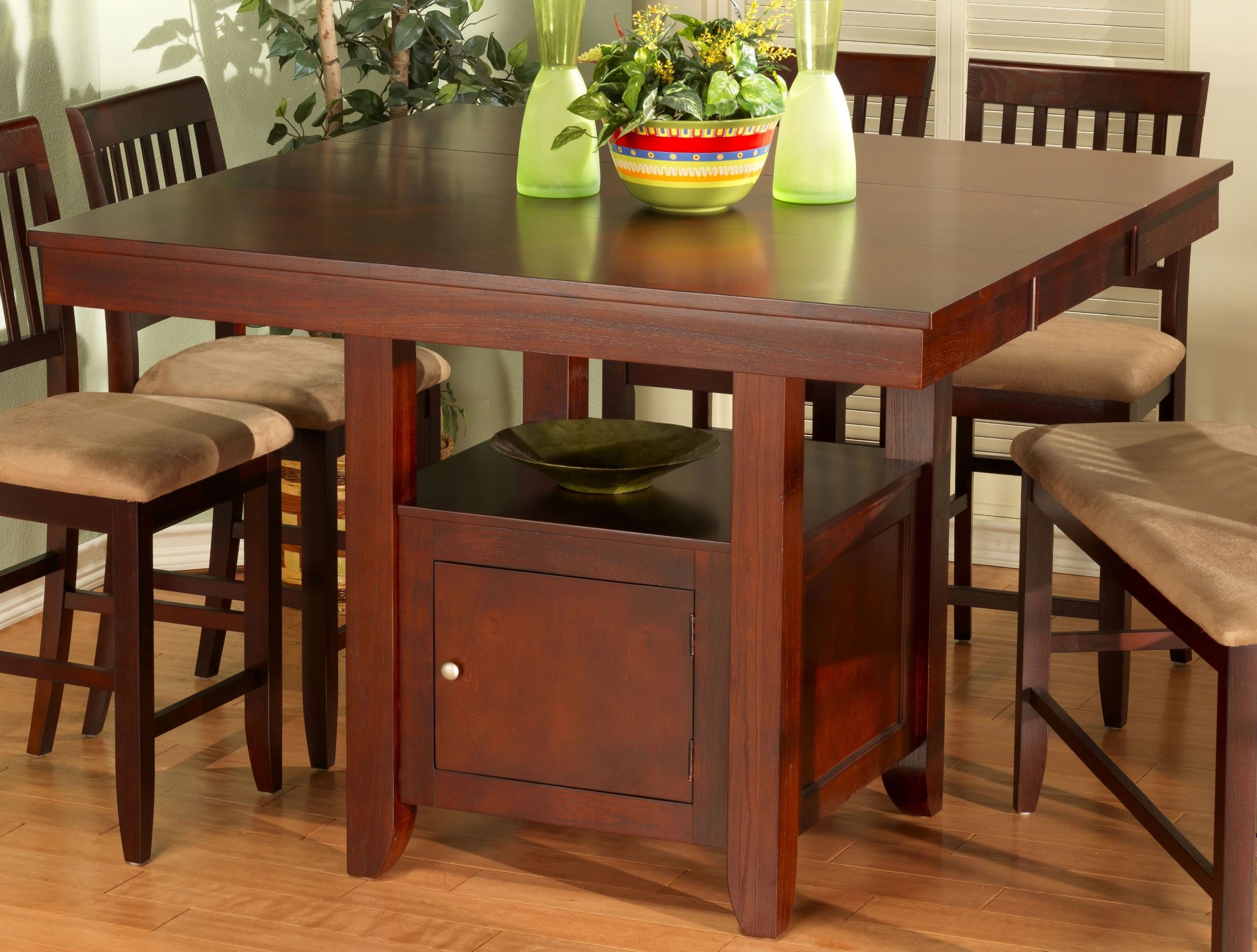 Brendan Counter Height Storage Table 1stopbedrooms