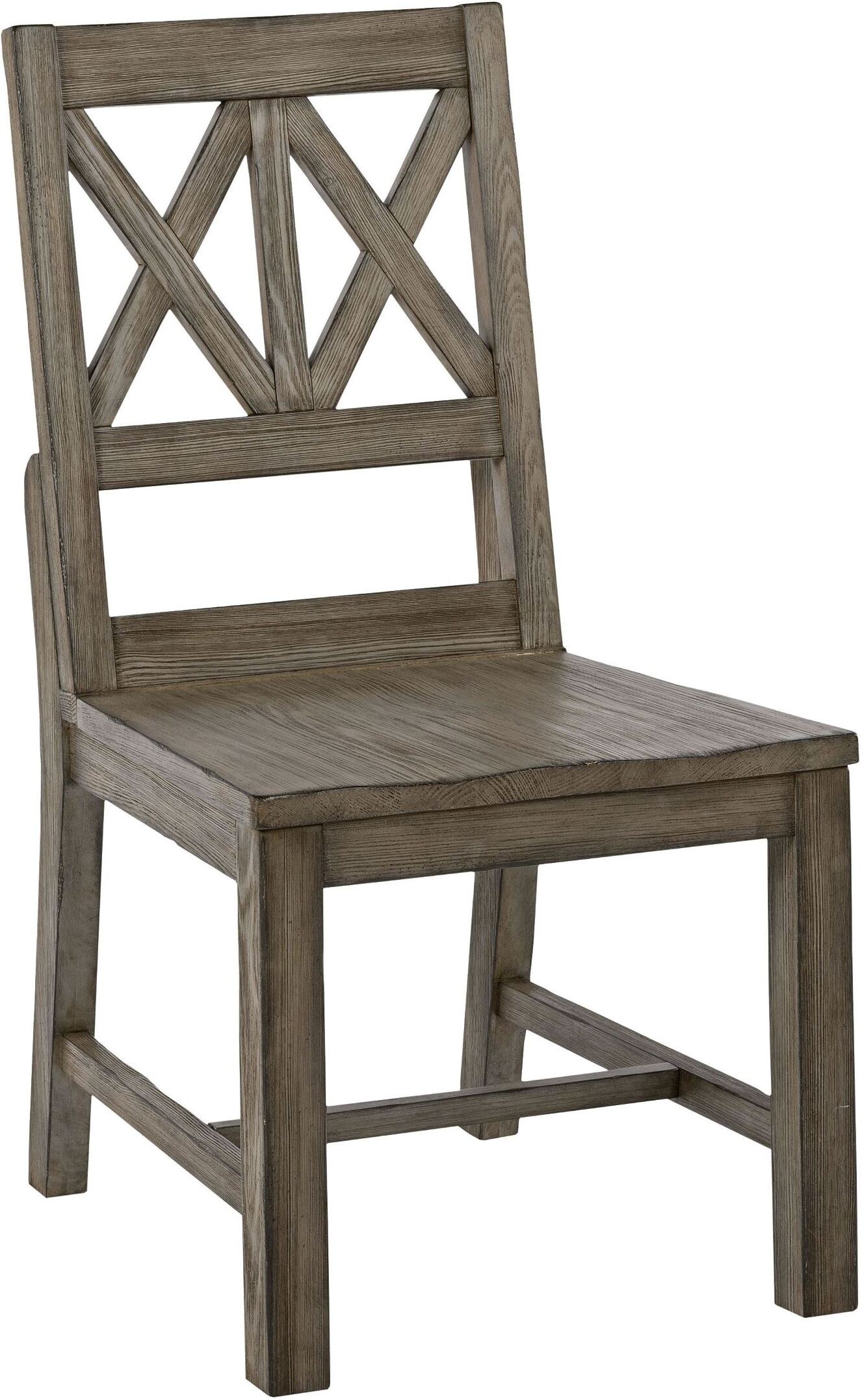 Foundry Driftwood Side Chair Set of 2 - 1StopBedrooms. 2011 17x16x18 reclaimed construction lumber.