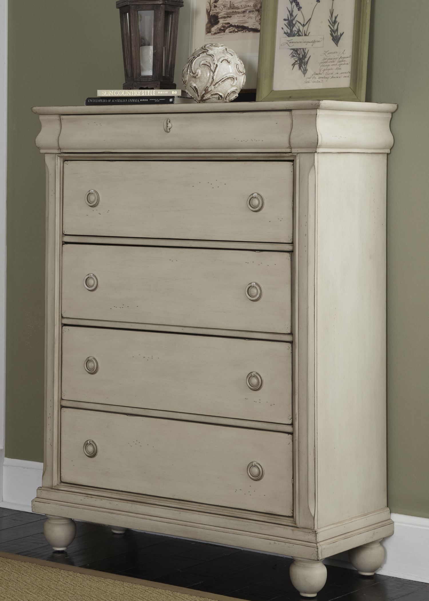 Rustic Traditions II 5 Drawer Chest - 1StopBedrooms.