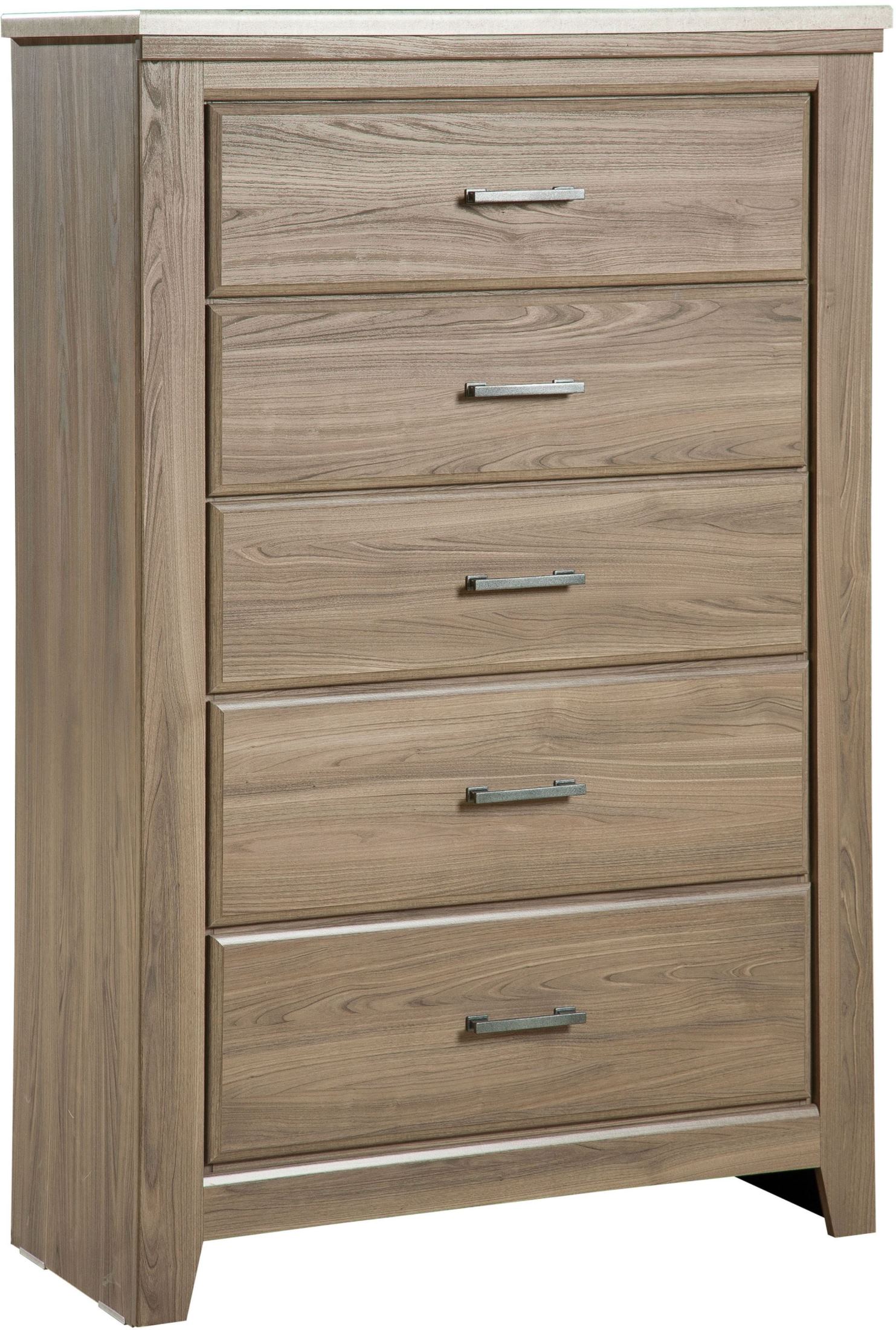Stonehill Weathered Oak 5 Drawer Chest 1stopbedrooms