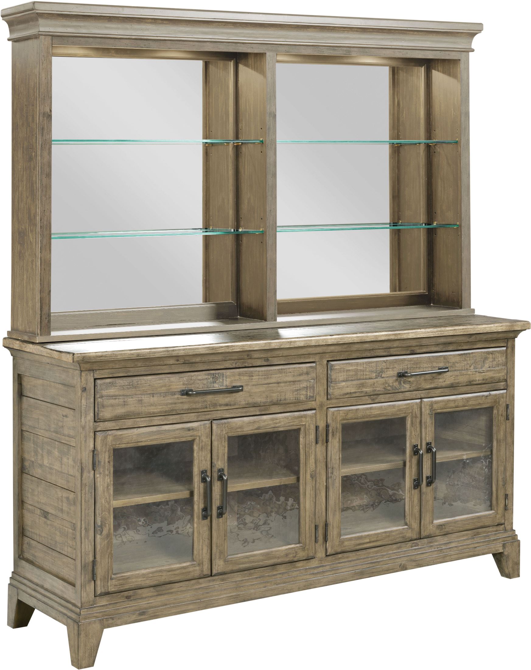 Plank Road Stone Rockland Buffet With Hutch 1stopbedrooms