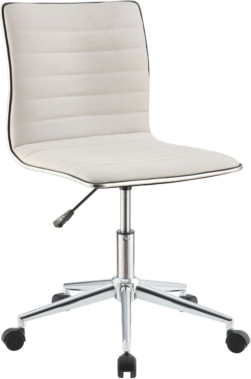 800726 Cream Office Chair 1stopbedrooms 800726 Cream Office Chair 1stopbedrooms