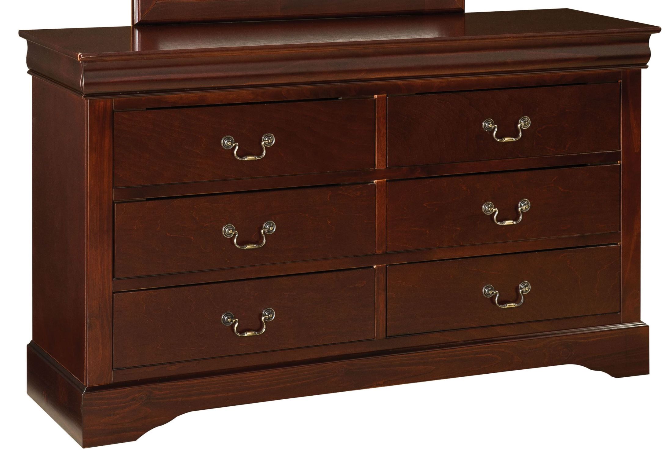 Lewiston Deep Brown Dresser 1stopbedrooms