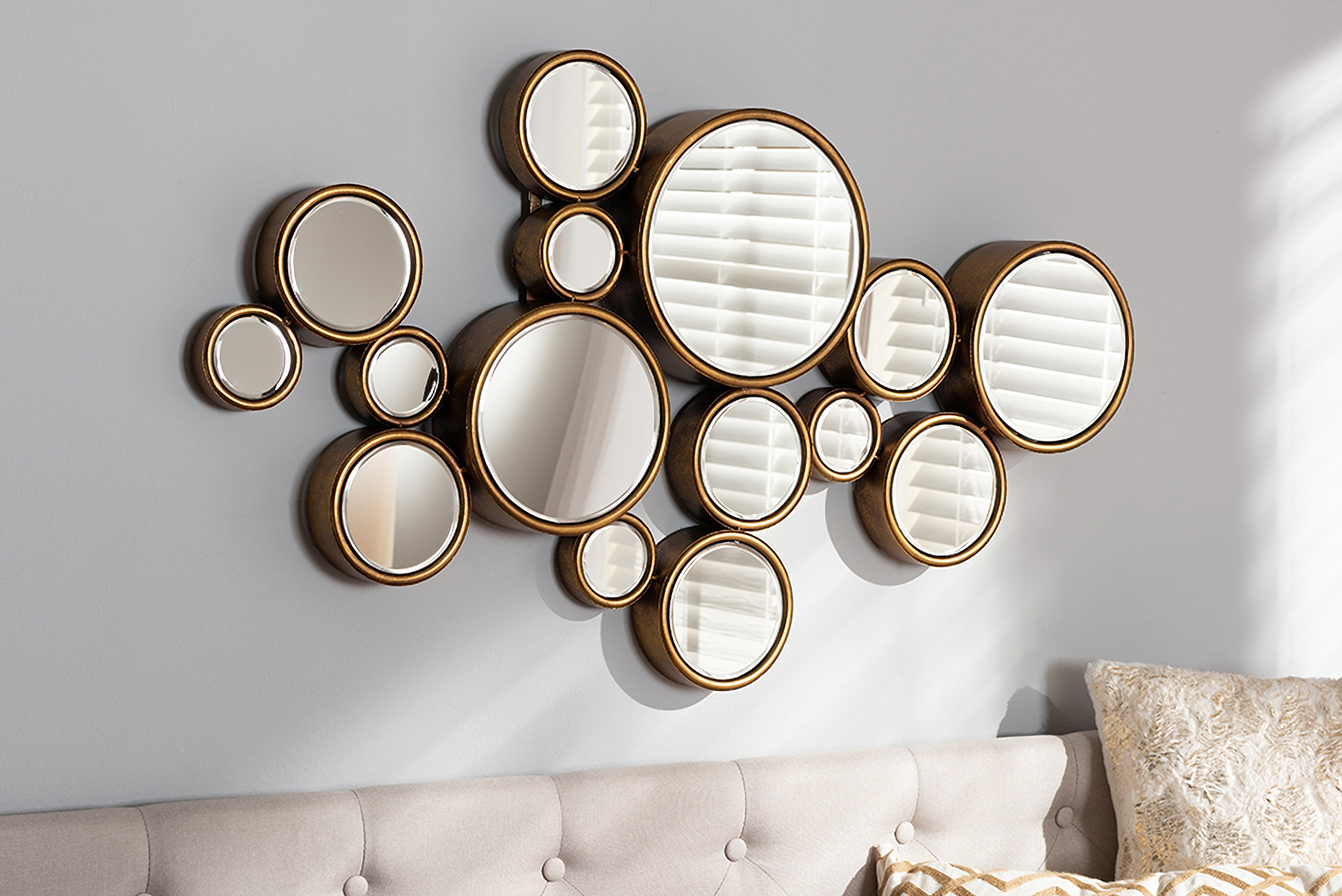 Baxton Studio Cassiopeia Modern And Contemporary Antique Gold