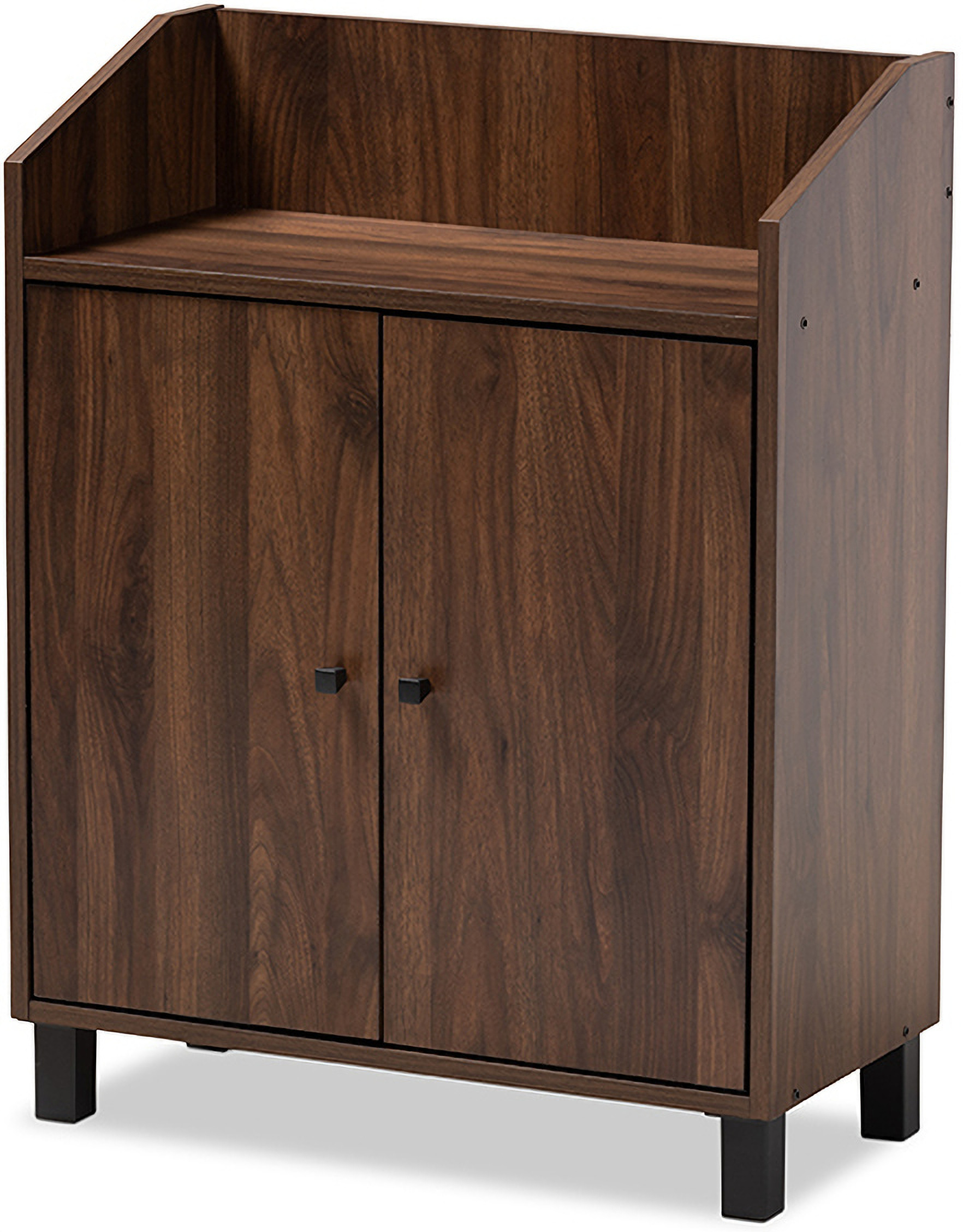 Baxton Studio Rossin Modern And Contemporary Walnut Brown Finished