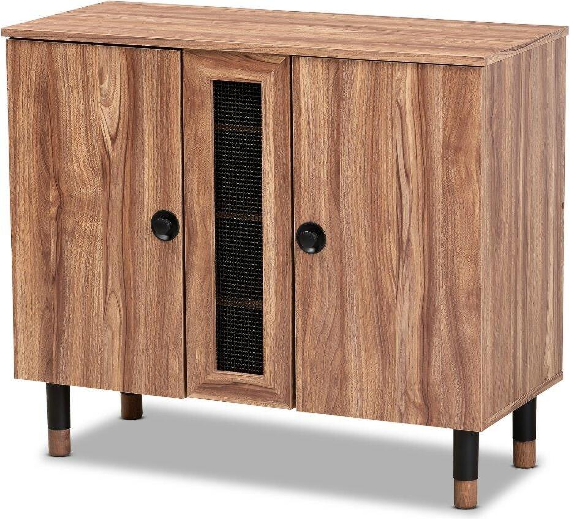 Baxton Studio Valina Modern And Contemporary 2 Door Wood Entryway