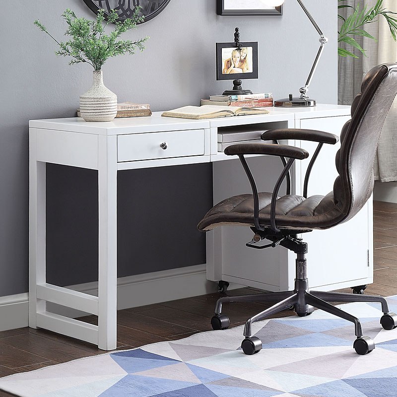 Kaniel Convertible Desk White 1stopbedrooms Kaniel Convertible Desk White