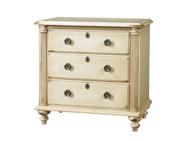 Durham Furniture Savile Row Nightstand In Antique Cream 980 203