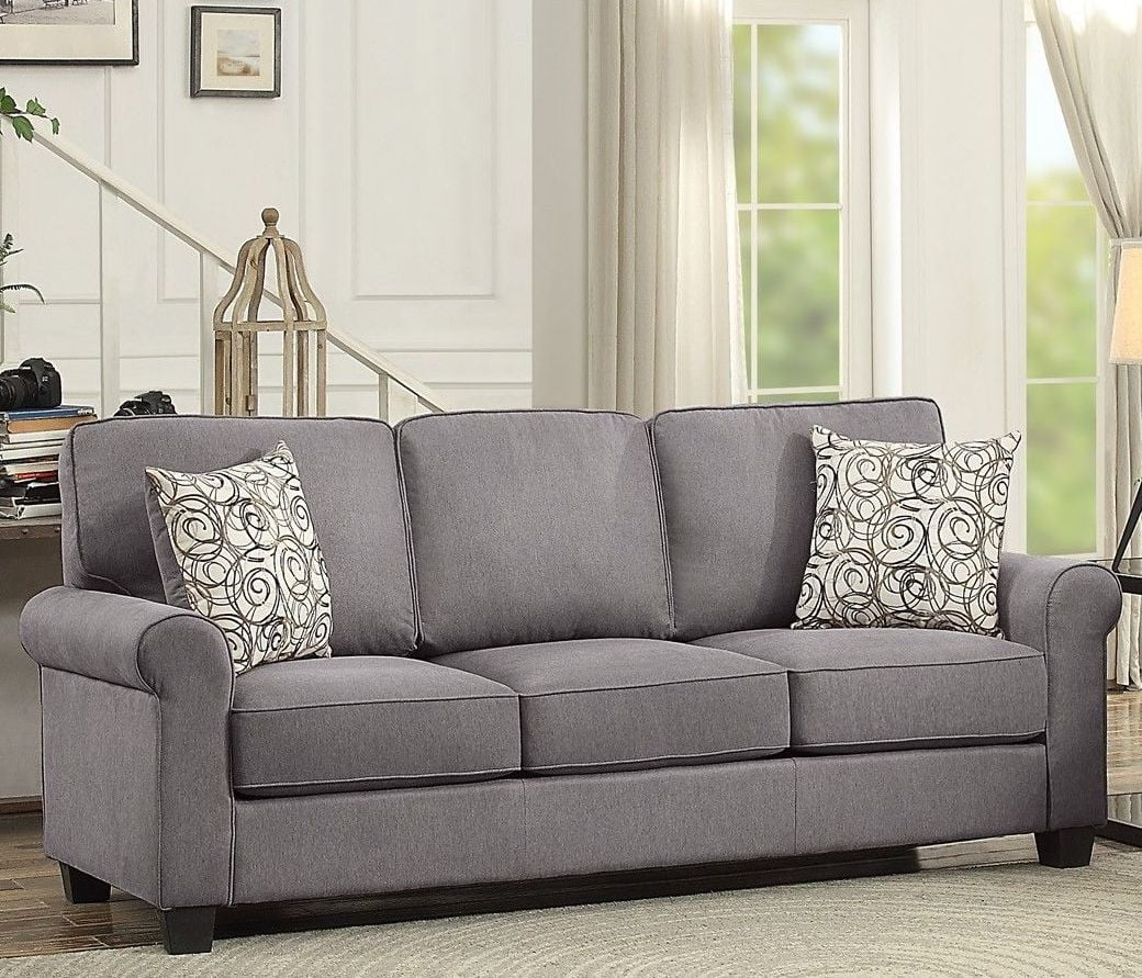 Selkirk Gray Sofa 1stopbedrooms