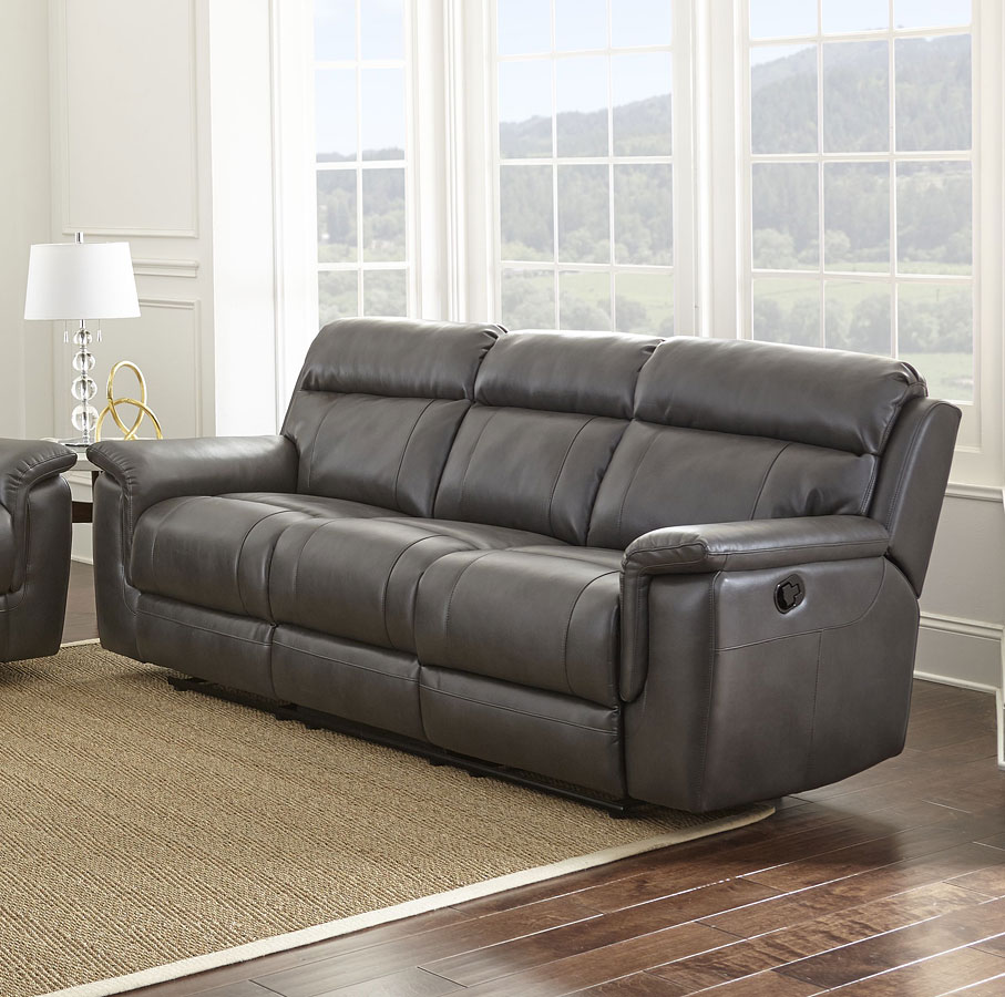 Dakota Reclining Sofa Gray 1stopbedrooms