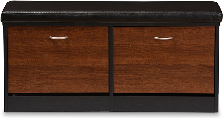 Baxton Studio Foley Modern And Contemporary 2 Tone Dark Brown And Oak Finishing Entryway Storage Cushioned Bench Shoe Rack Cabinet Organizer 1stopbedrooms,Cute Frog Drawing Pinterest