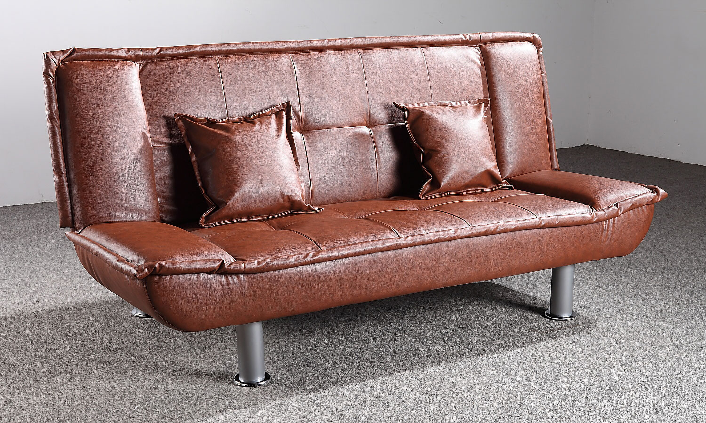 G133 Sofa Bed Brown 1stopbedrooms G133 Sofa Bed Brown 1stopbedrooms, Morelos Brown Italian Leather Queen Sleeper Sofa