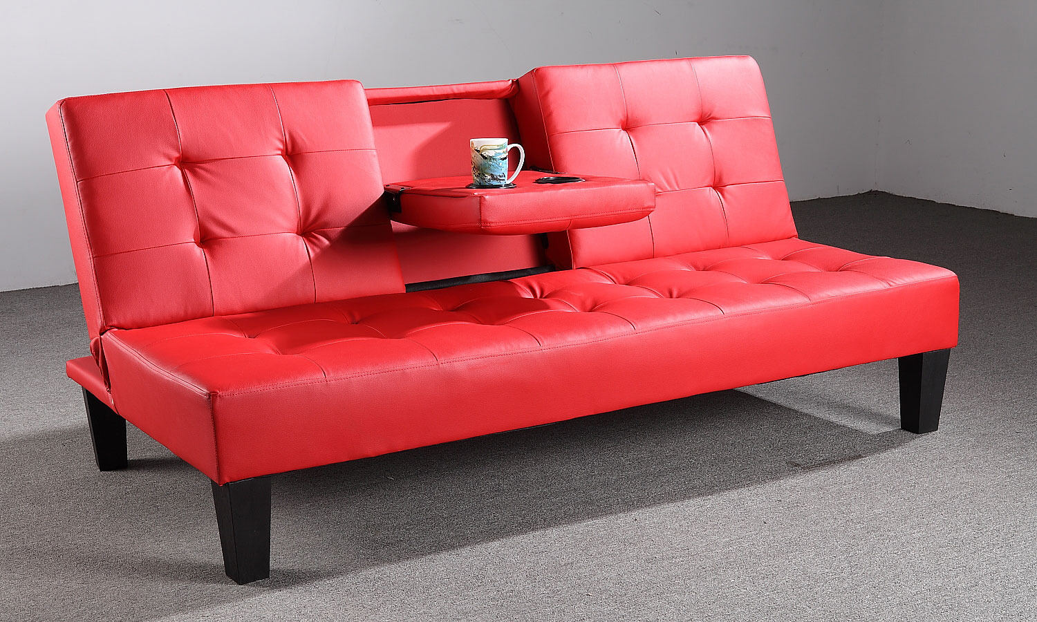 G142 Sofa Bed Red 1stopbedrooms
