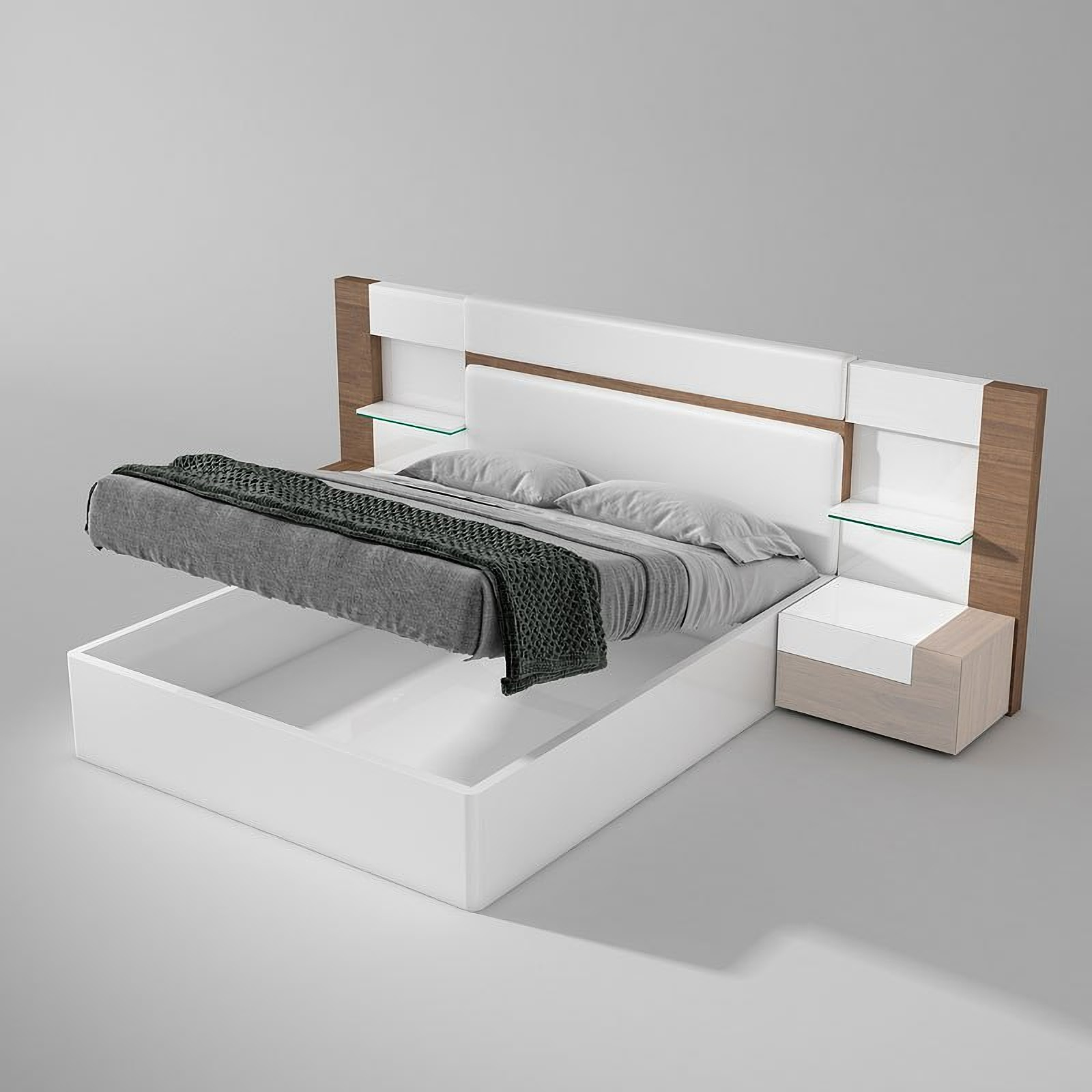 Mar Storage Wall Bed Queen 1stopbedrooms