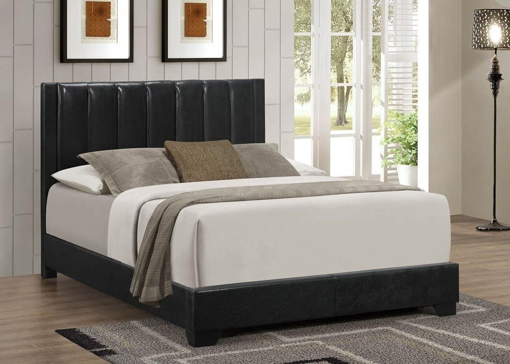 Moderno Black Twin Bed