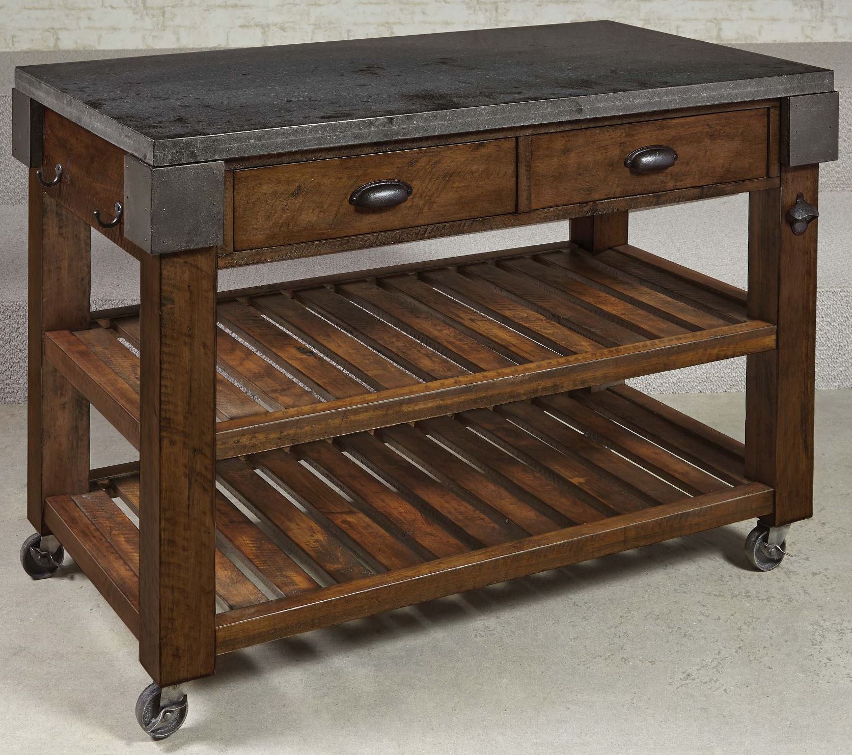 Hidden Treasures Kitchen Island - 1StopBedrooms.