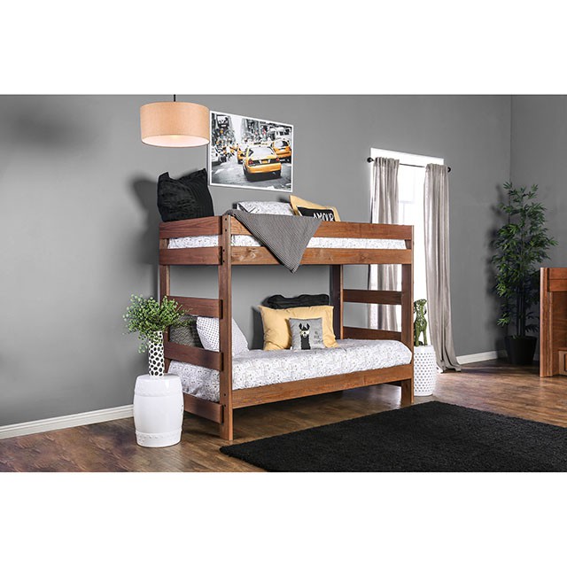 Furniture of America Arlette Bunk Bed AM-BK100 - 1StopBedrooms.