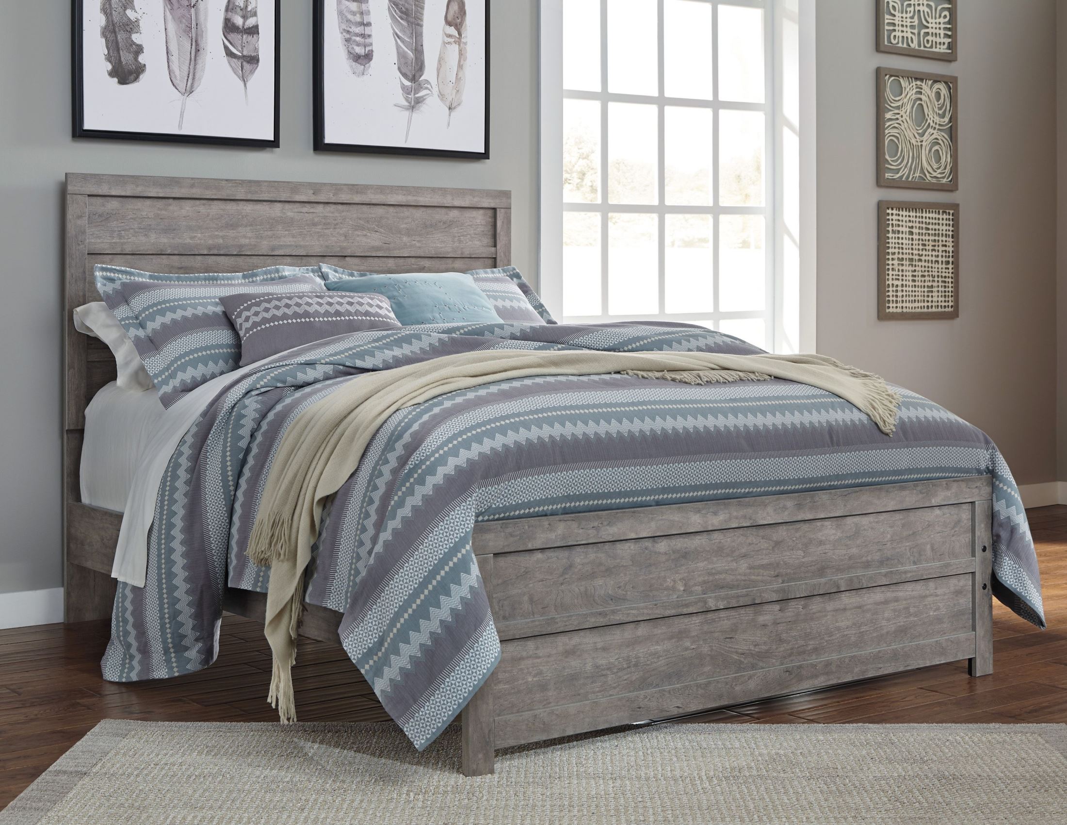 Culverbach King Panel Bed 1stopbedrooms