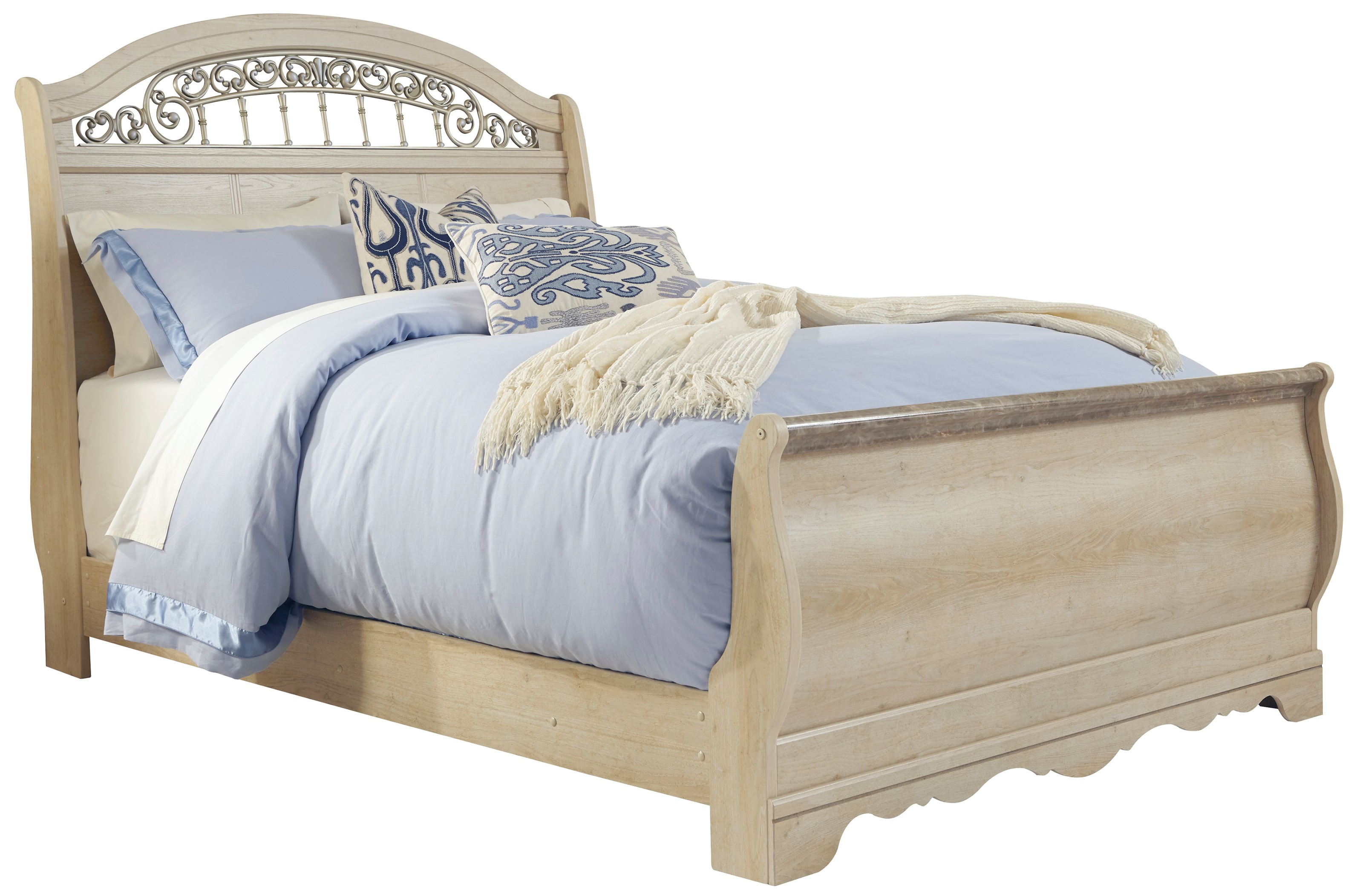 Catalina Queen Sleigh Bed 1stopbedrooms