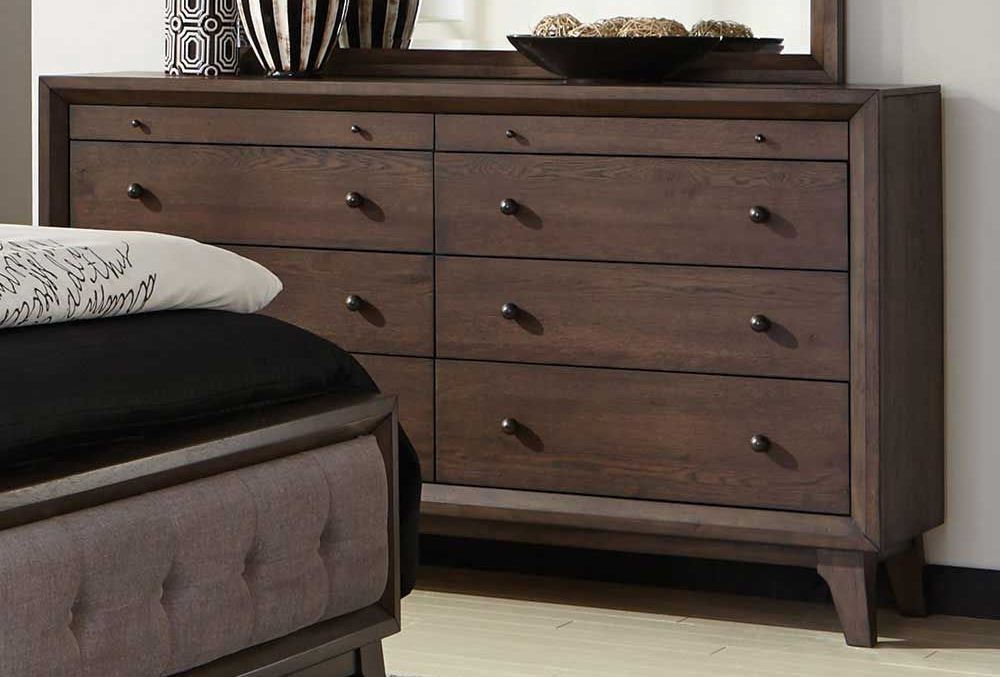 Bingham Brown Oak Dresser 1stopbedrooms
