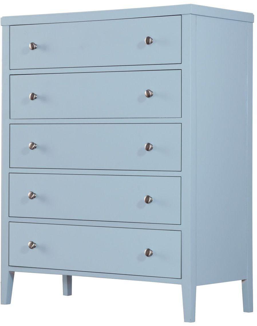 Home Decor Iii Light Blue Chest 1stopbedrooms