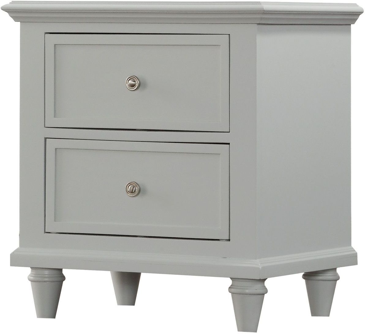 Home Decor Iv Light Gray Nightstand 1stopbedrooms