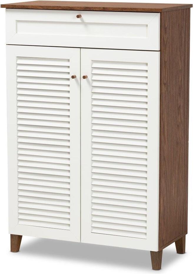 shoe storage cabinet with drawer