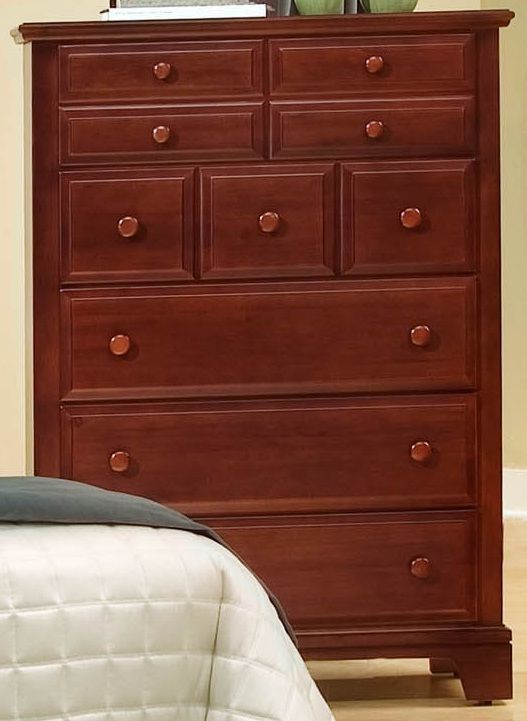 Hamilton Franklin Cherry 5 Drawer Chest 1stopbedrooms