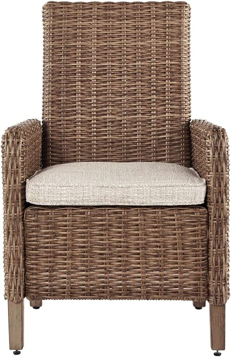 Beachcroft Beige Arm Chair with Cushion Set of 2 ... Beachcroft Beige Arm Chair with Cushion Set of 2 ... on Beachcroft Beige Outdoor Living Room Set id=50688