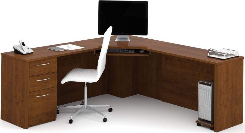 Embassy Tuscany Brown Corner Desk 1stopbedrooms