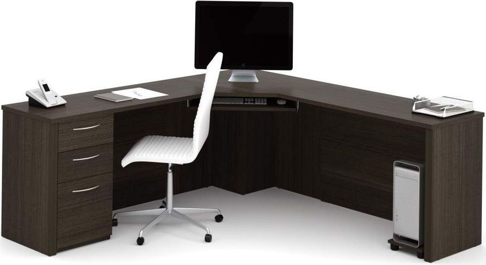 Embassy Dark Chocolate Corner Desk 1stopbedrooms