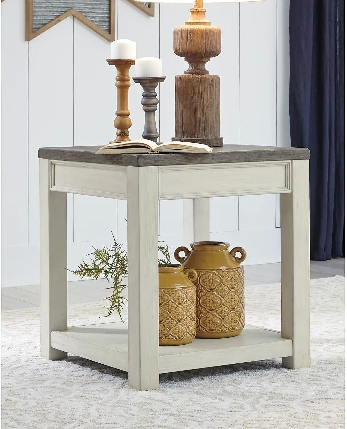 Bolanburg Brown And White End Table 1stopbedrooms