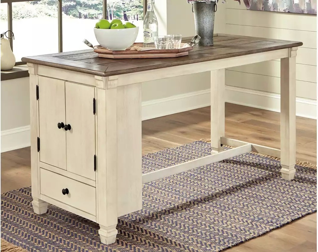 Bolanburg Two Tone Rect Dining Room Counter Table D647 42 1stopbedrooms - Signature Design By Ashley Bolanburg Dining Room Server Two Tone Bolanburg Two Tone Rect Dining Room Counter Table D647 42 1stopbedrooms - Signature Design By Ashley Bolanburg Dining Room Server Two Tone