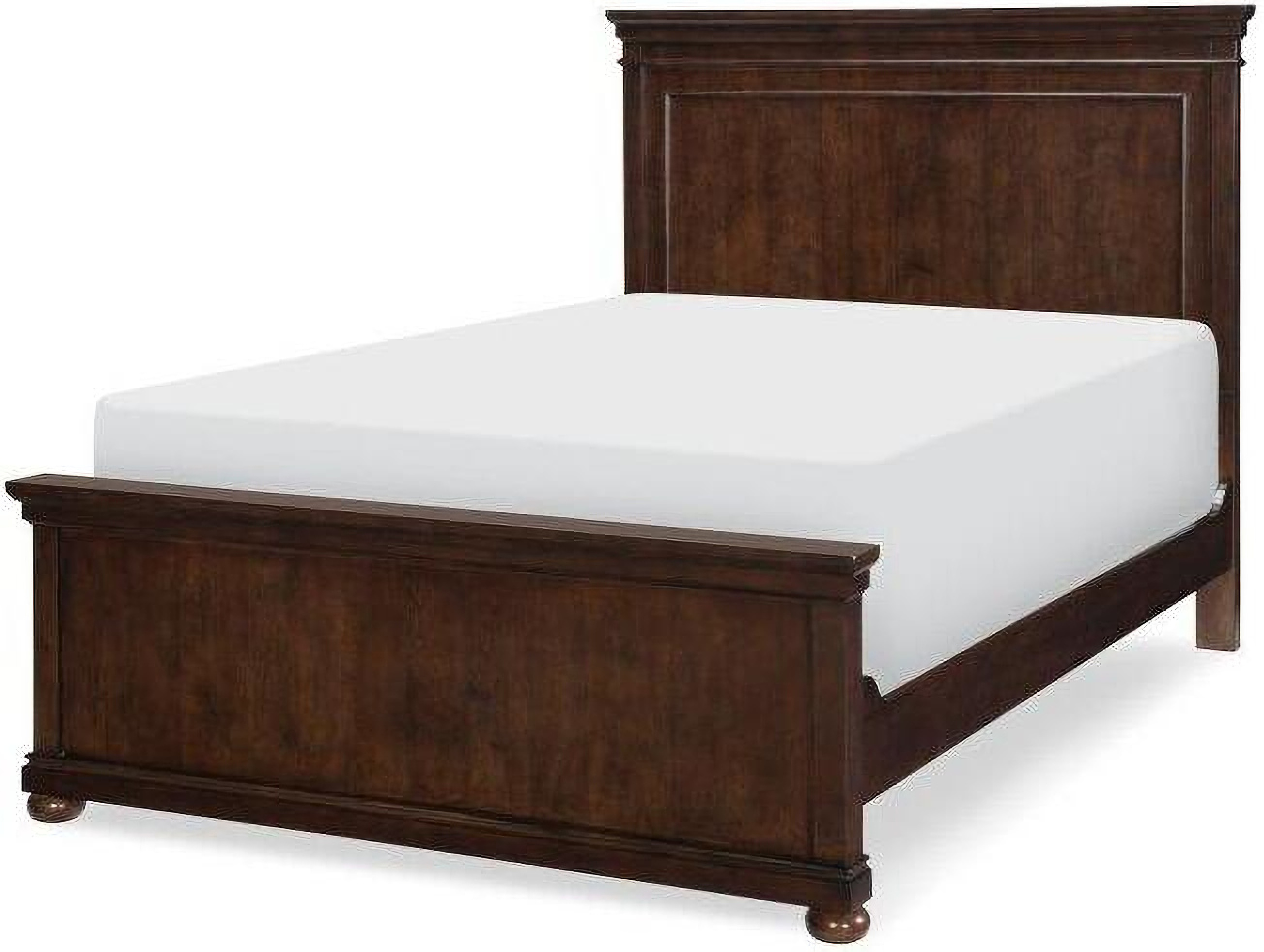 Canterbury Warm Cherry Full Panel Bed 1stopbedrooms
