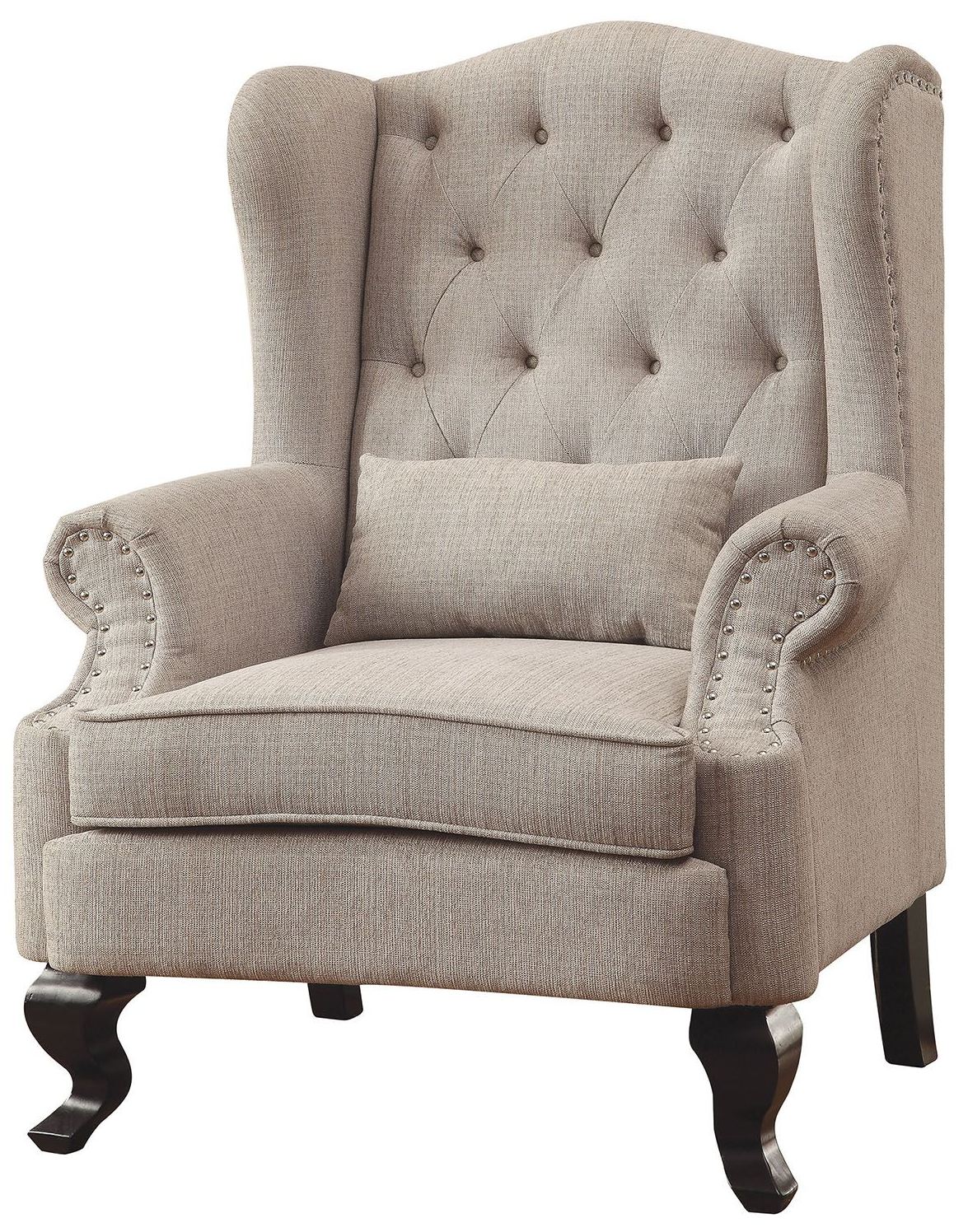 Willow Beige Accent Chair - 1StopBedrooms.