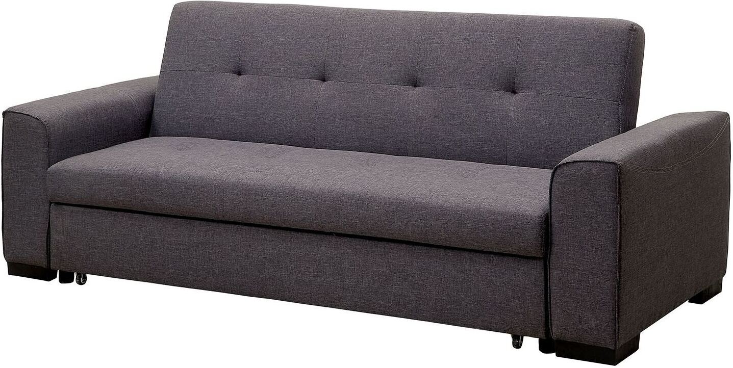 Reilly Gray Futon Sofa 1stopbedrooms