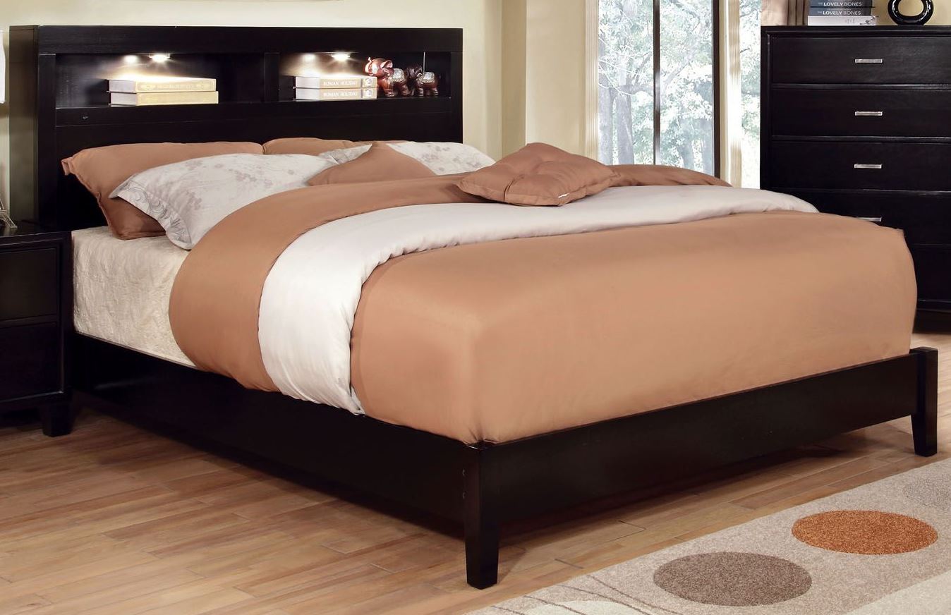 Gerico Ii Dark Espresso Cal King Storage Platform Bed