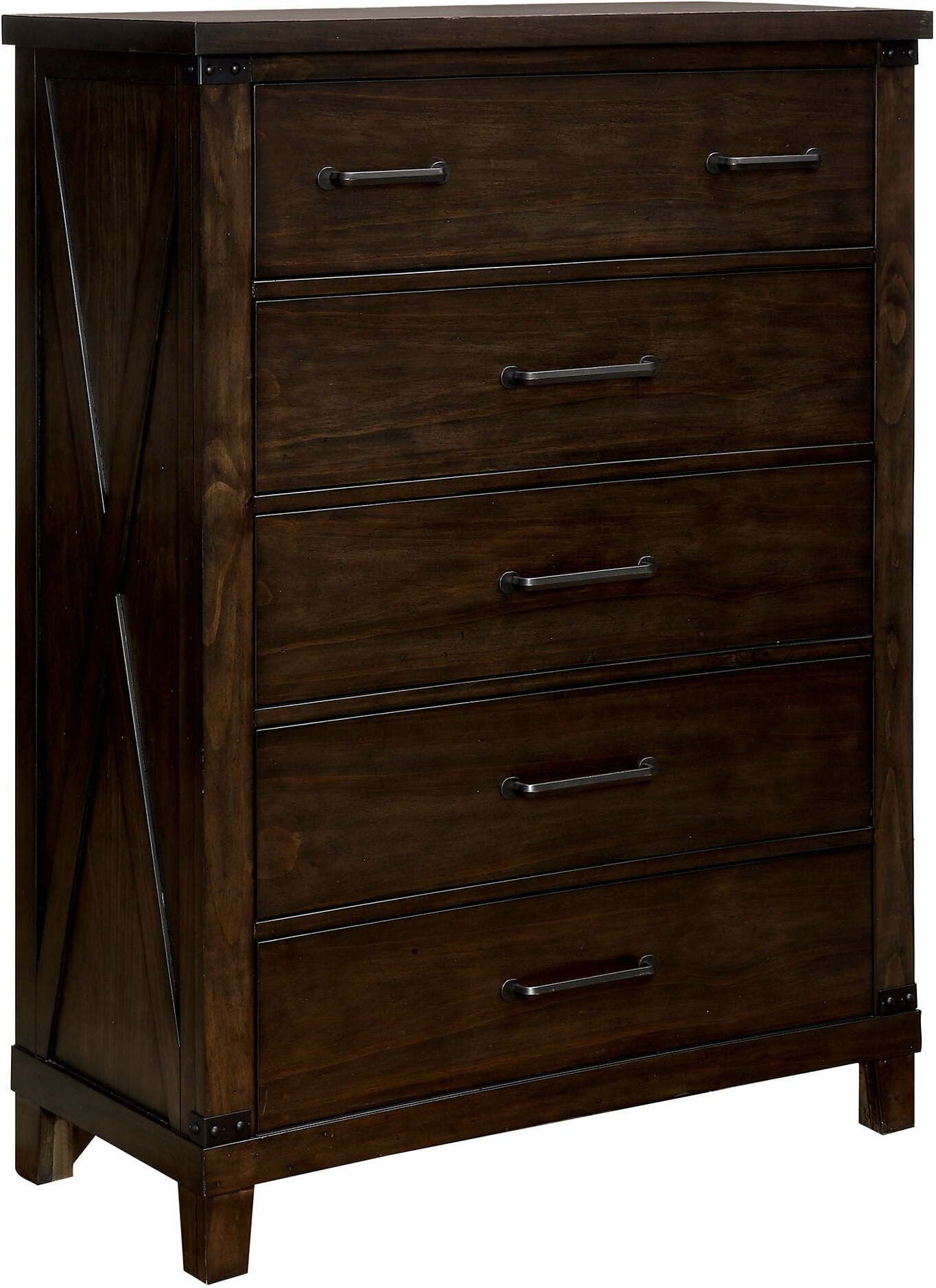 Bianca Dark Walnut Chest 1stopbedrooms