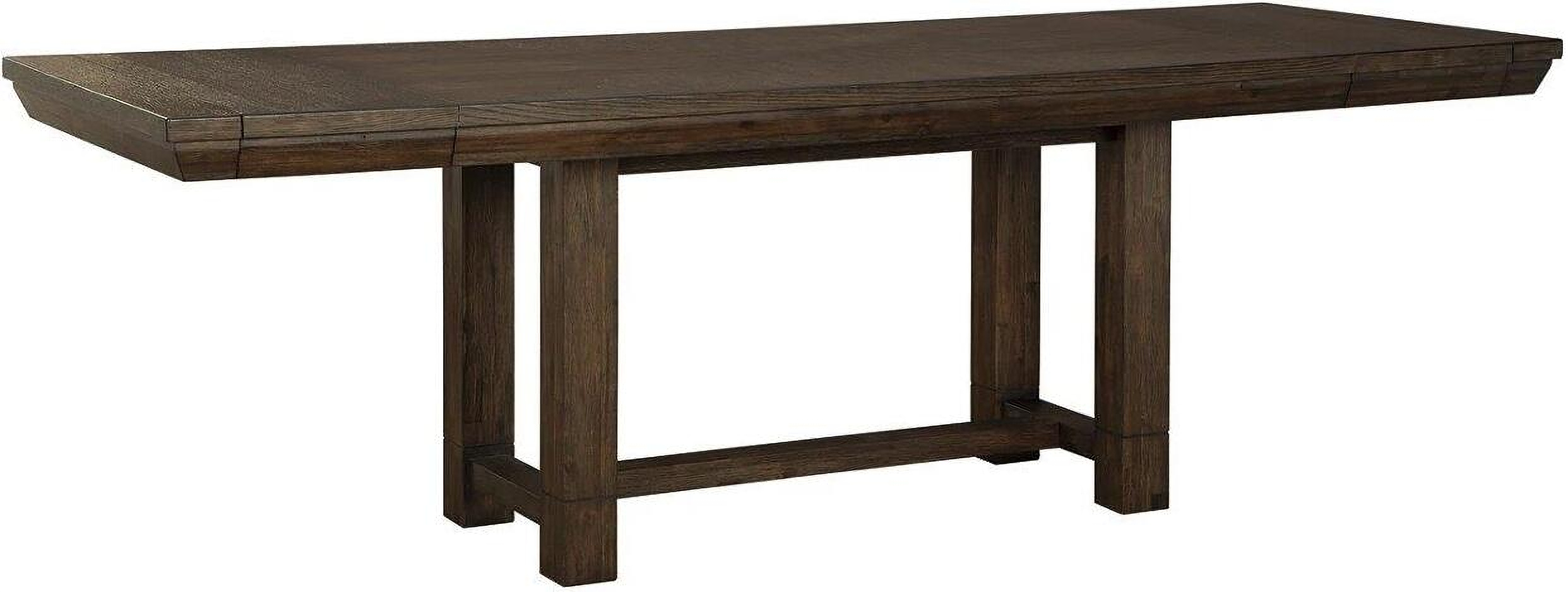Dellbeck Brown RECT Dining Room EXT Table - 1StopBedrooms.