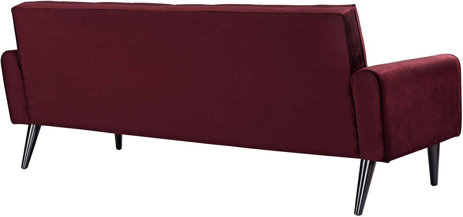Delve Maroon Living Room Set Performance Velvet Set of 2 ...