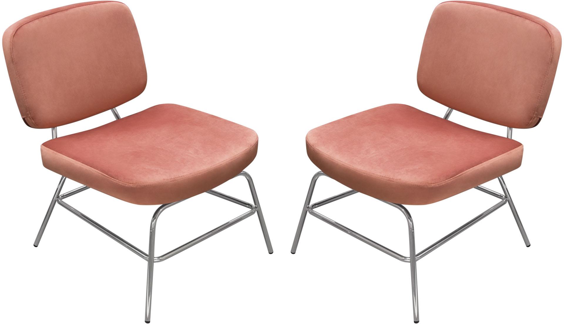 Diamond Sofa Hanna Rose Accent Chairs Set Of 2 1stopbedrooms