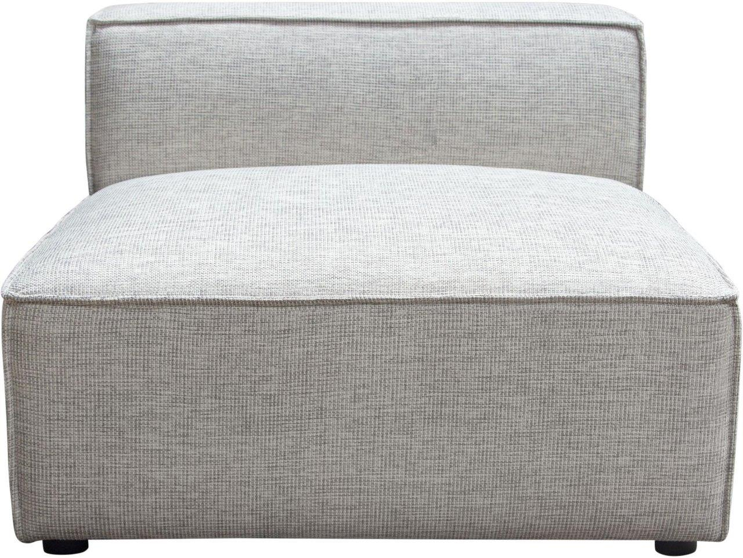 Diamond Sofa Vice Barley Armless Chair 1stopbedrooms