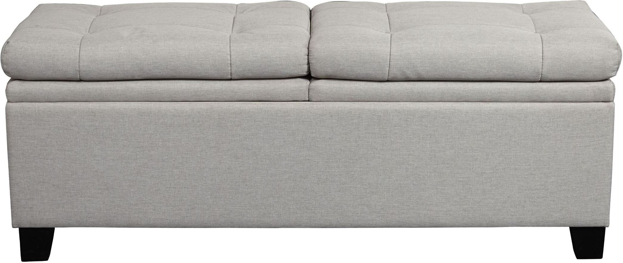 Trespass Marmor Upholstered Storage Bed Bench 1stopbedrooms