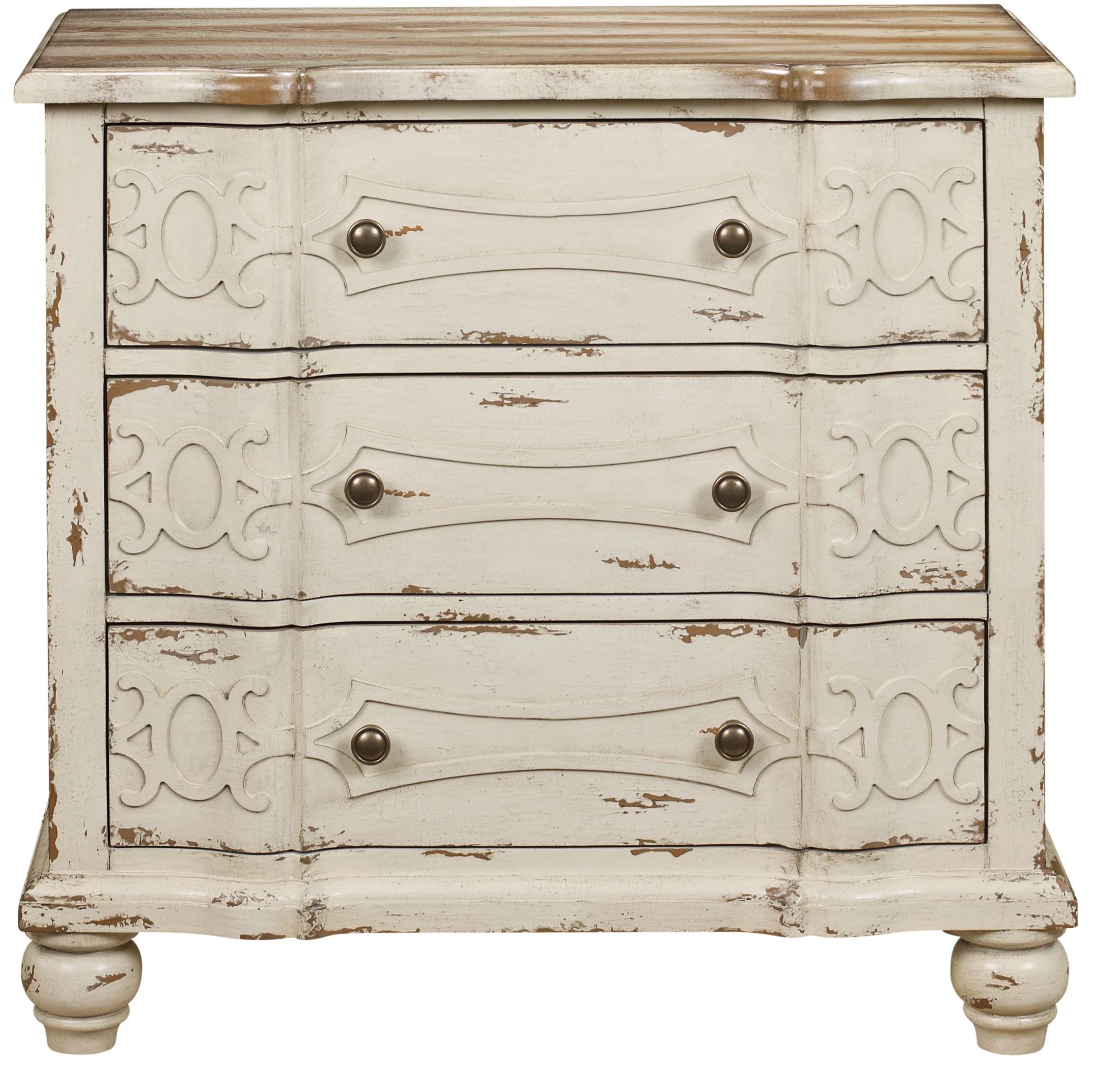Ornate Overlay Natural Wood Drawer Chest 1stopbedrooms