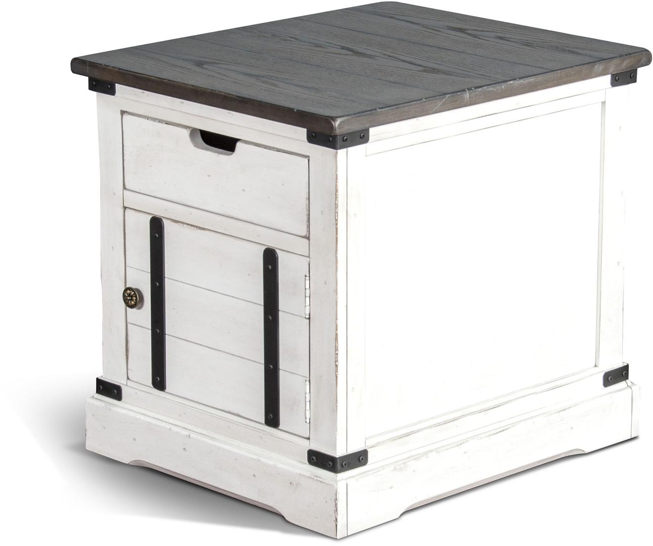 French Country End Table 1stopbedrooms