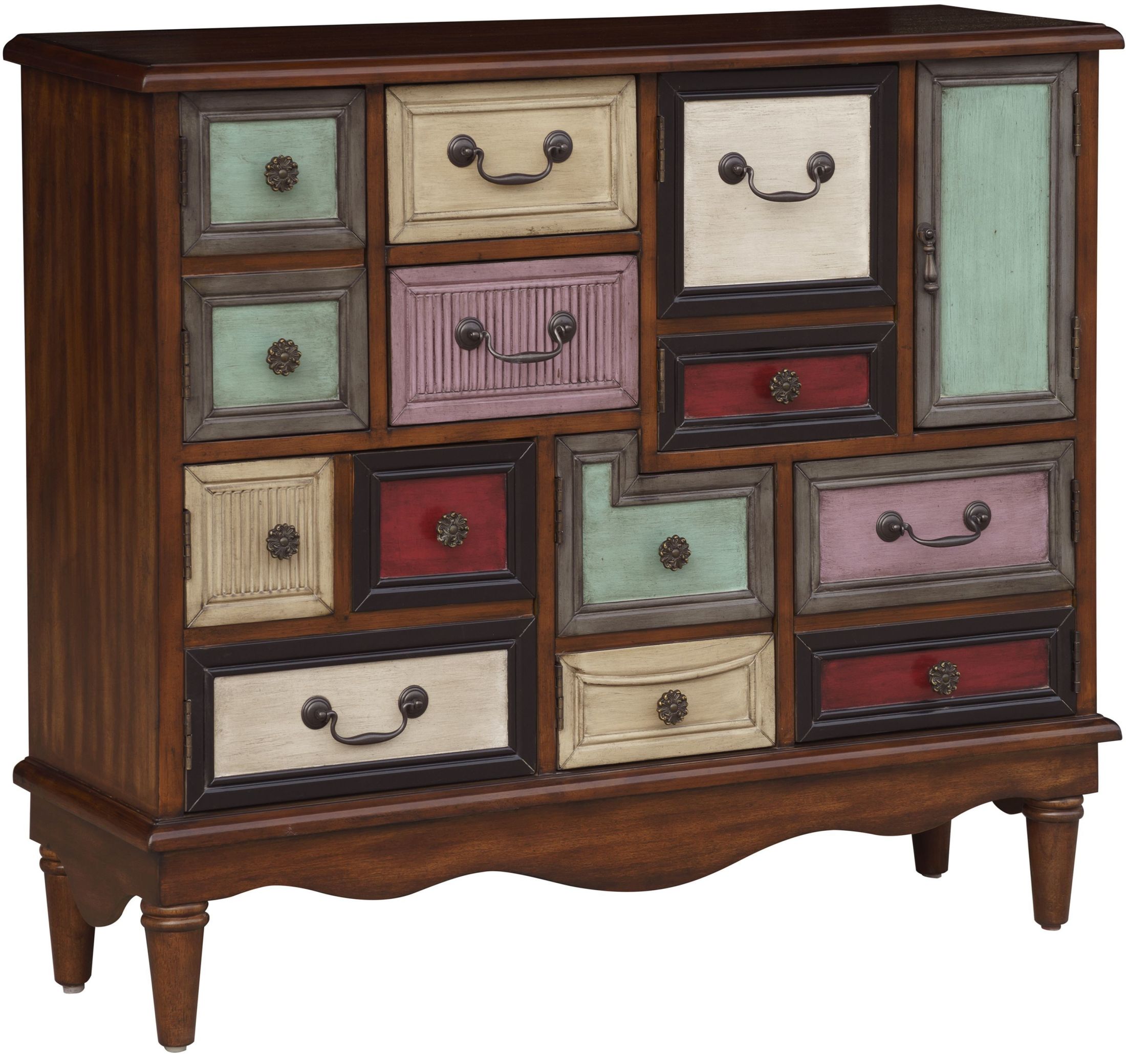 Warm Brown Eclectic Accent Chest 1stopbedrooms