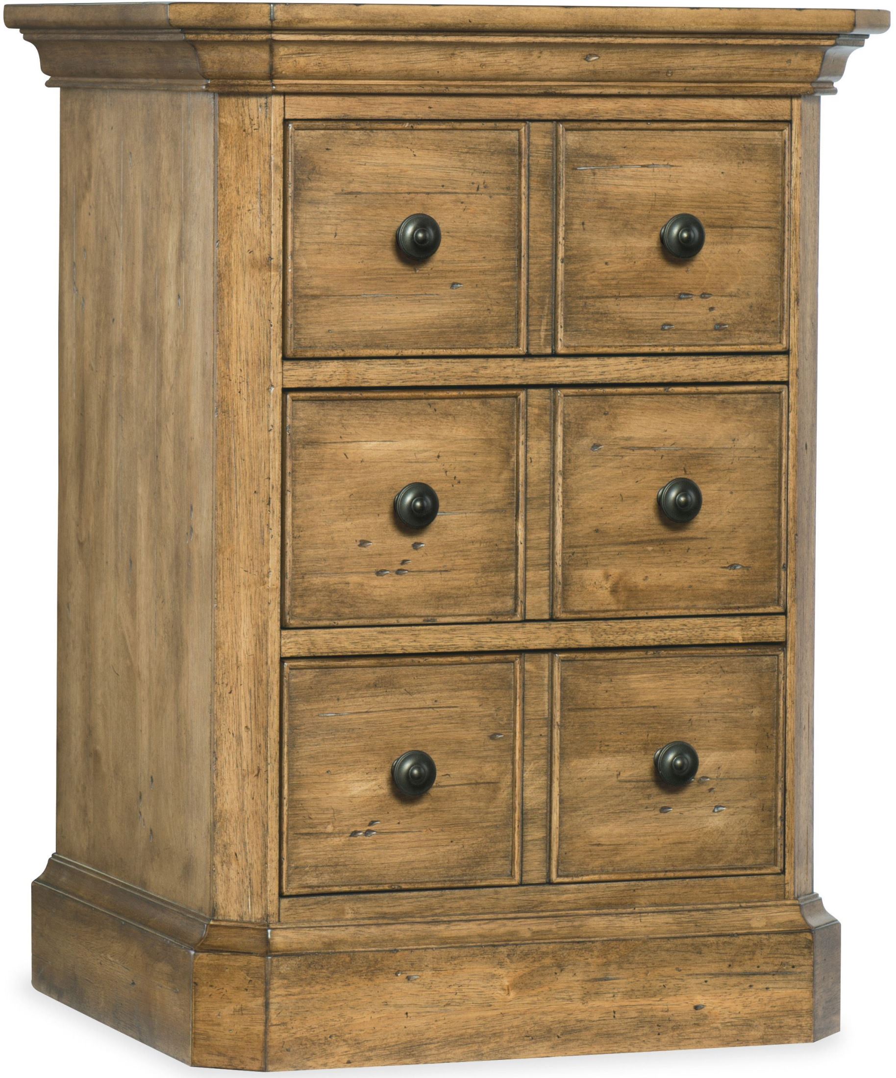Archivist Light Wood 3 Drawer Telephone Table 1stopbedrooms