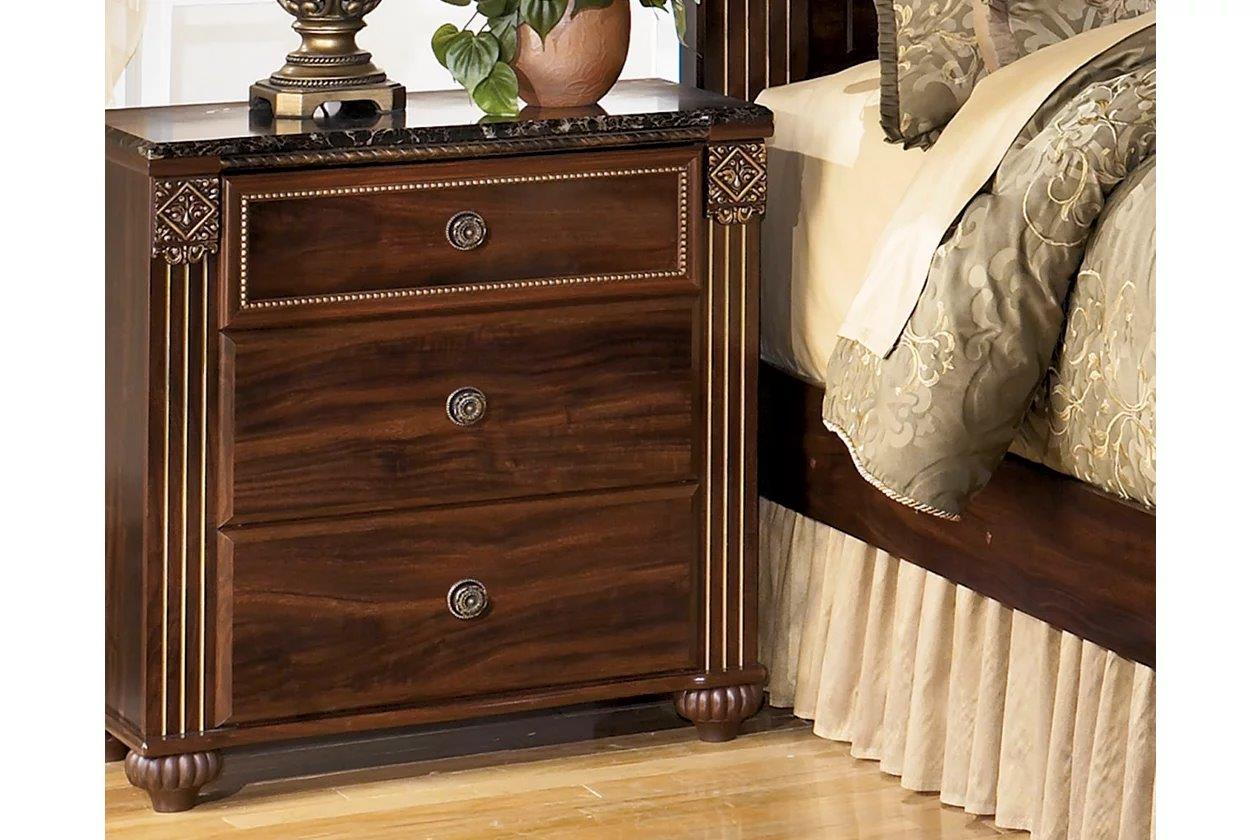 Gabriela 3- Drawer Nightstand - 1StopBedrooms.