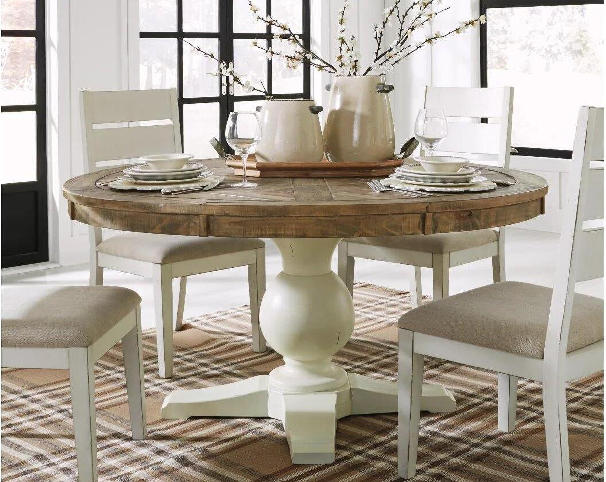 round dining light